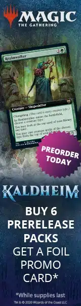 Buy 6 prereleas packs get a foil promo