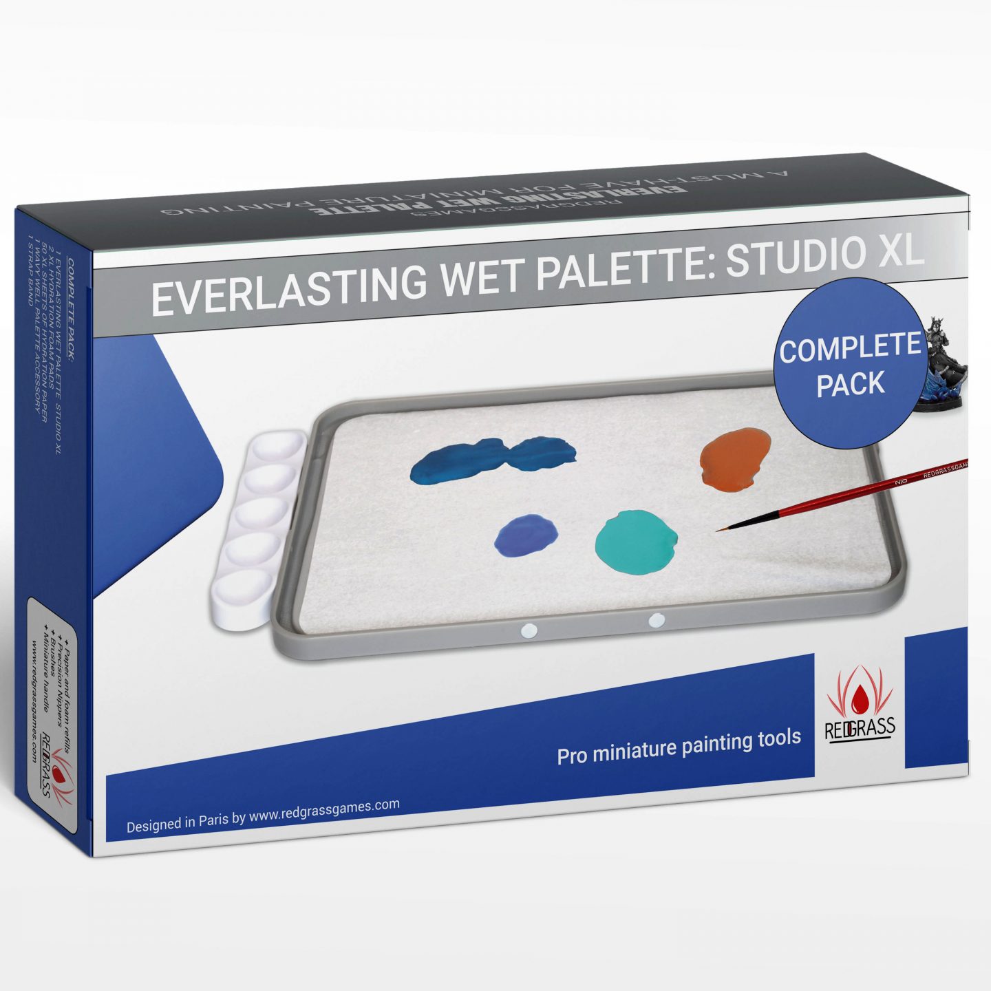 Everlasting Wet Palette - Studio XL - Complete pack - De Spellenhoorn