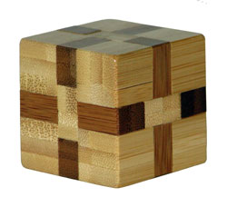 3D Bamboo Puzzle - Cube