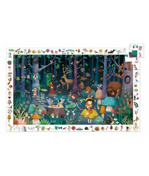 Betoverd bos 100 stukken Observatie Puzzel