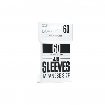 Black Just Sleeves - Small Size - 60 stuks