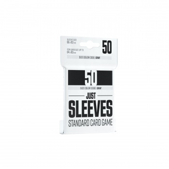 Black Just Sleeves - Standard Size - 50 stuks