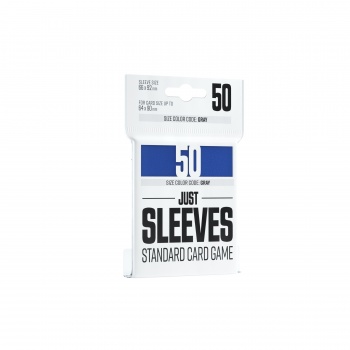 Blue Just Sleeves - Standard Size - 50 stuks