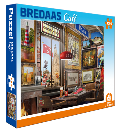 Bredaas Café - 1000 stukken puzzel