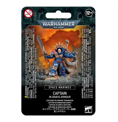 Captain in Gravis Armour - Space Marines