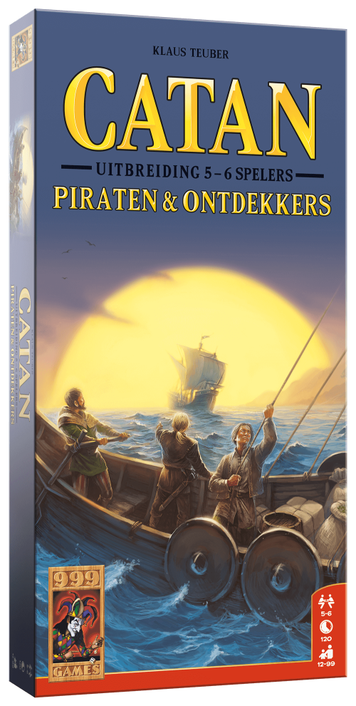Catan: Piraten & Ontdekkers 5/6 spelers - Uitbreiding