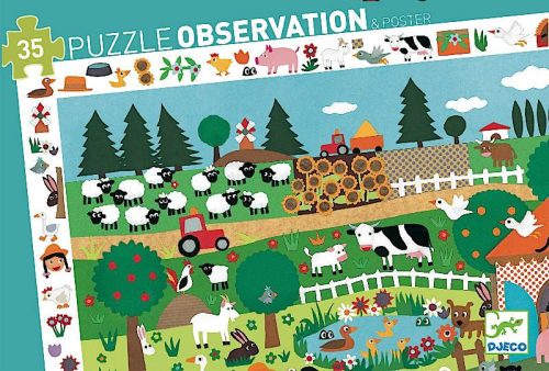 De boerderij 35 stukken Observatie Puzzel