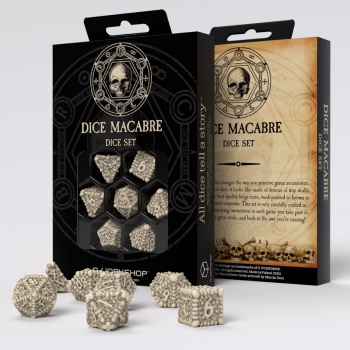 Dice Macabre - Polydice Set - 7 stuks