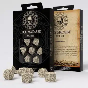 Dice Macabre - Polydice Set - 7 stuks