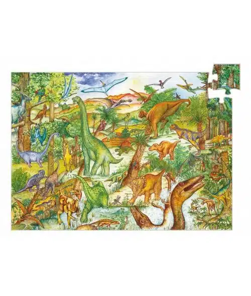 Dinosaurussen 100 stukken Observatie Puzzel