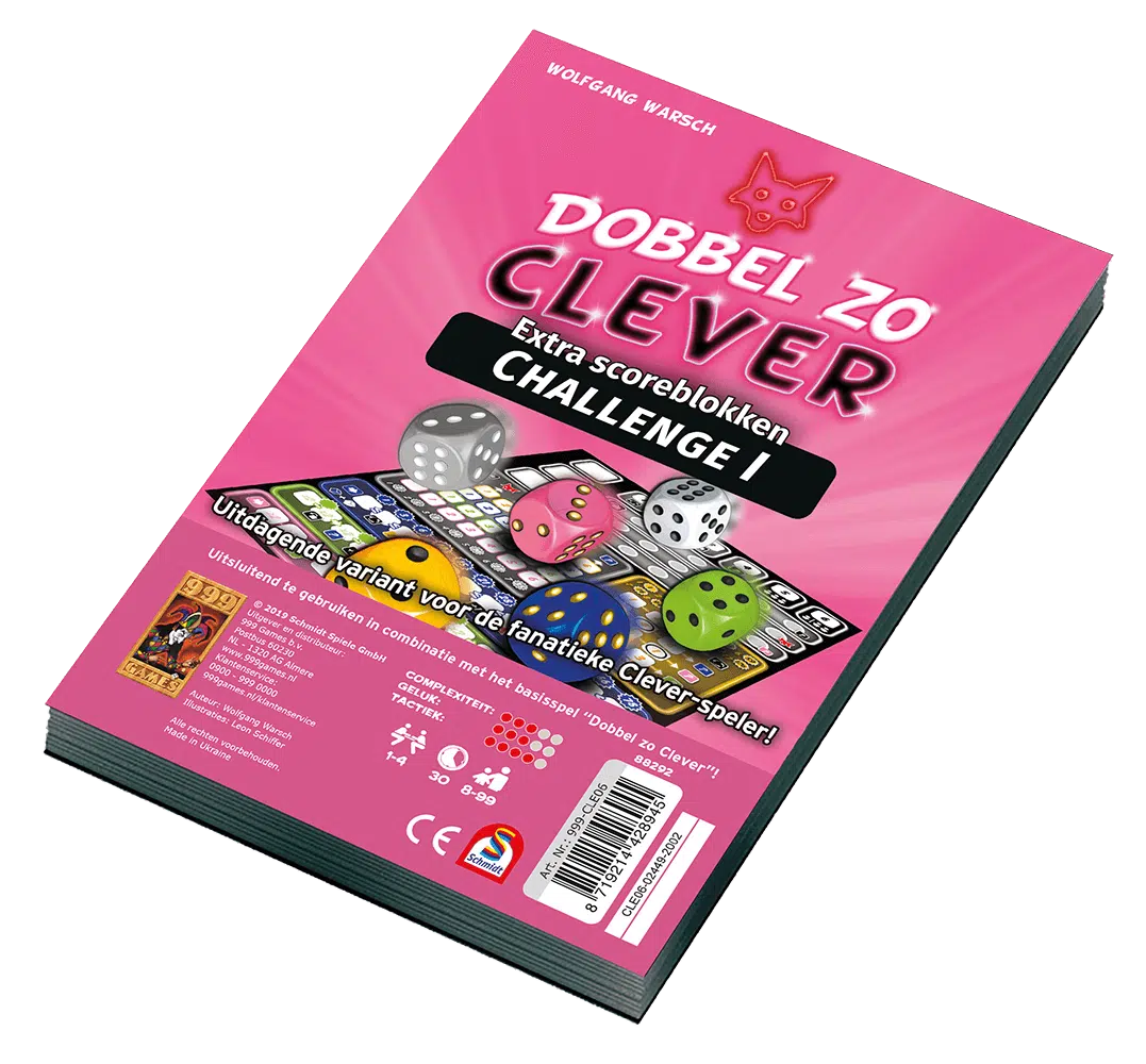Dobbel zo Clever - Challenge Scoreblokken