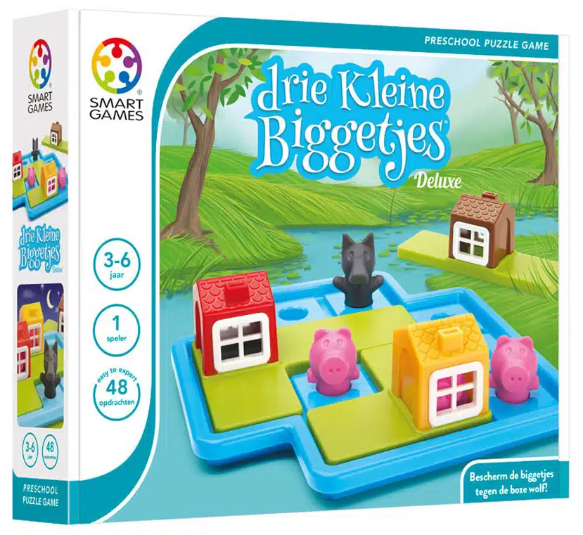 Drie kleine biggetjes