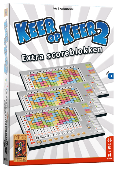 Extra Scoreblokken - Keer op Keer2