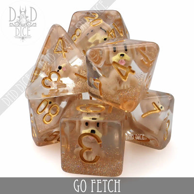 Go Fetch - Polyhedral Dice set - 7 stuks