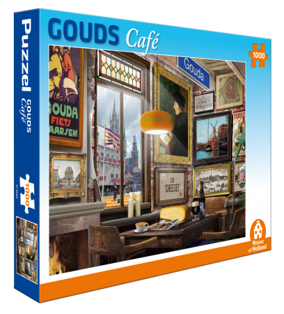 Gouds Café - 1000 stukken puzzel