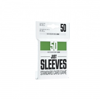 Green Just Sleeves - Standard Size - 50 stuks