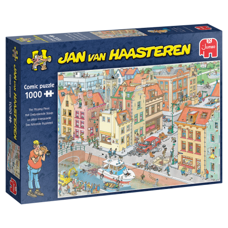 Het Ontbrekende Stukje - Jan van Haasteren - 1000 stukken puzzel