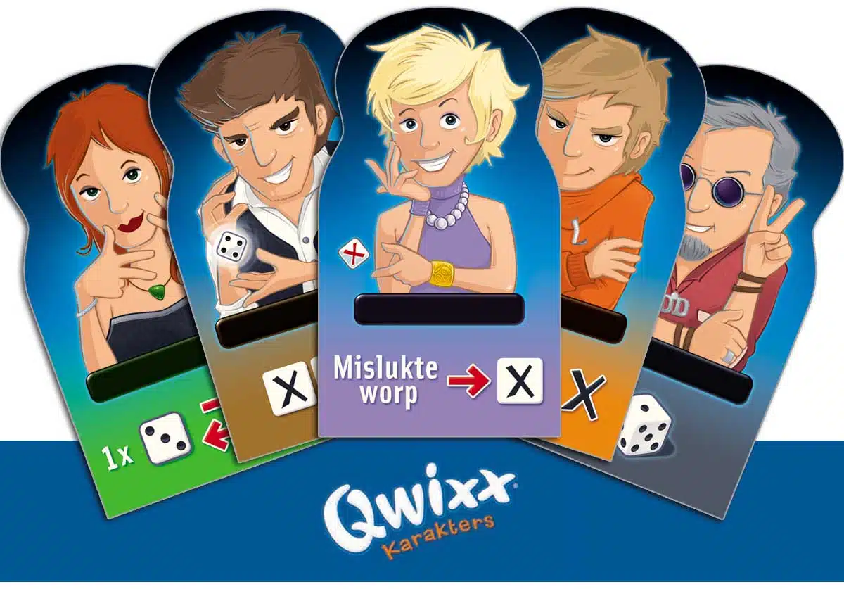 Karakters - Qwixx Uitbreiding