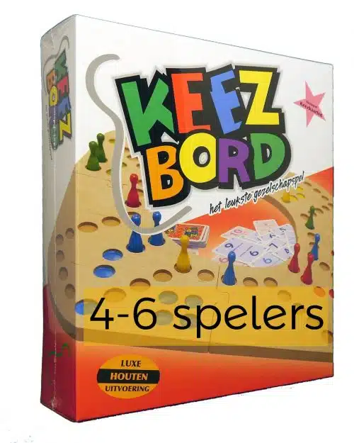 Keezbord hout 4-6 spelers