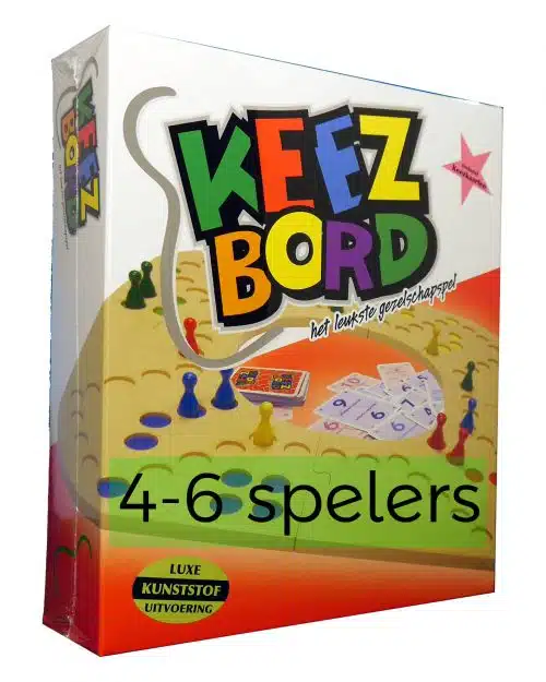 Keezbord kunststof 4-6 spelers