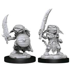 Male Goblin Fighter - Pathfinder Unpainted Miniatures