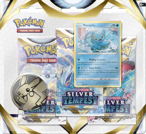 Manaphy - 3-Pack Blister - Silver Tempest