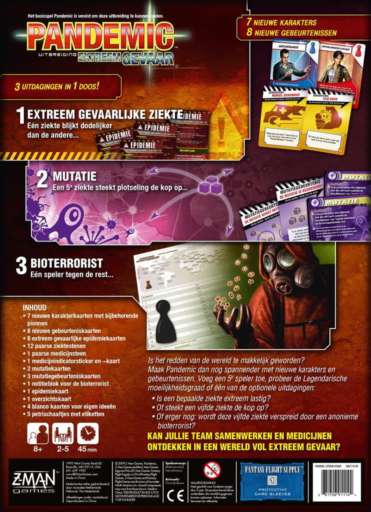 Pandemie - Extreem Gevaar NL