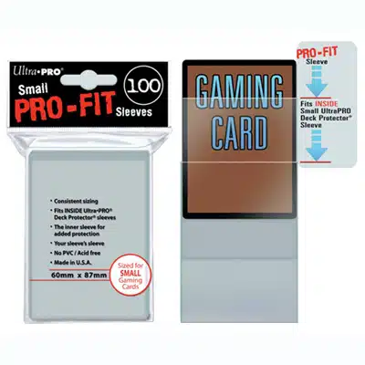 Pro-Fit Small Sleeves - Clear - 100 stuks