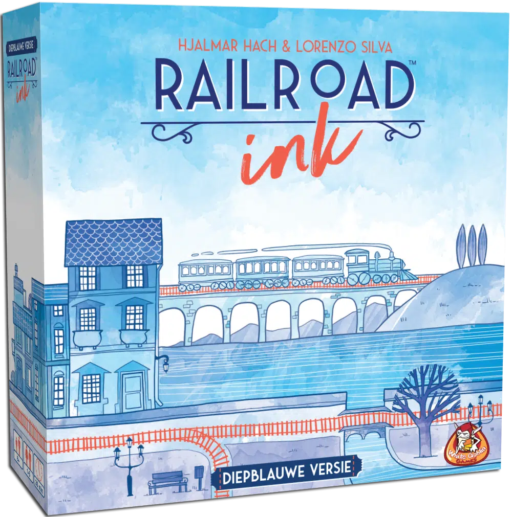 Railroad Ink - Diepblauwe versie