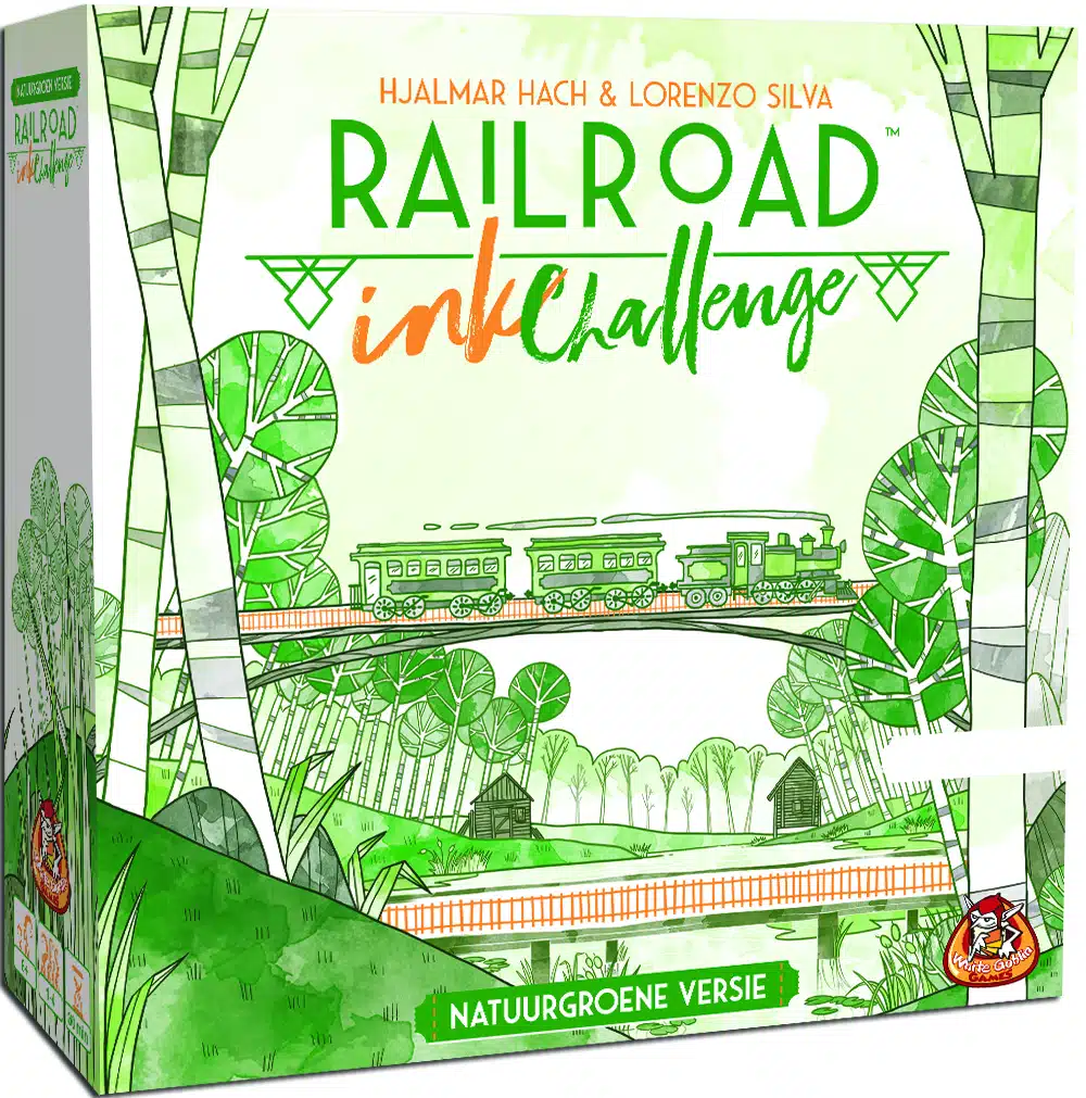 Railroad Ink - Natuurgroene versie