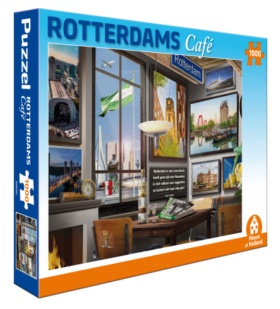 Rotterdams Café - 1000 stukken puzzel