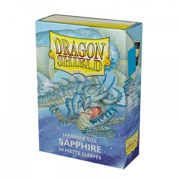 Sapphire - Matte Japanese Sized Sleeves - 60 stuks