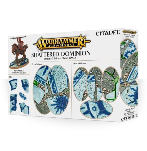 Shattered Dominion 60mm & 90mm Oval Bases