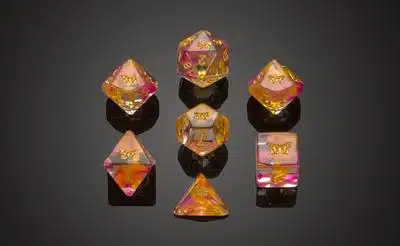 Spirit of the Butterfly - Polydice set - 7 stuks