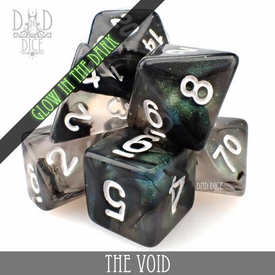 The Void - Polyhedral Dice set - 7 stuks