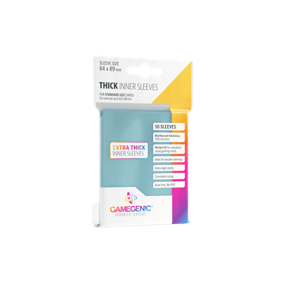 Thick Inner Sleeves 50 Pack