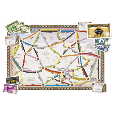 Ticket to Ride - UK / Pennsylvania (Map Coll. #5)