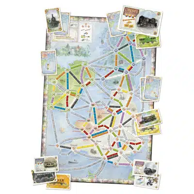 Ticket to Ride - UK / Pennsylvania (Map Coll. #5)