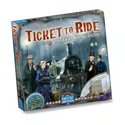 Ticket to Ride - UK / Pennsylvania (Map Coll. #5)