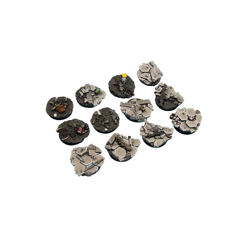 Urban Fight Bases, Round 25mm (5)