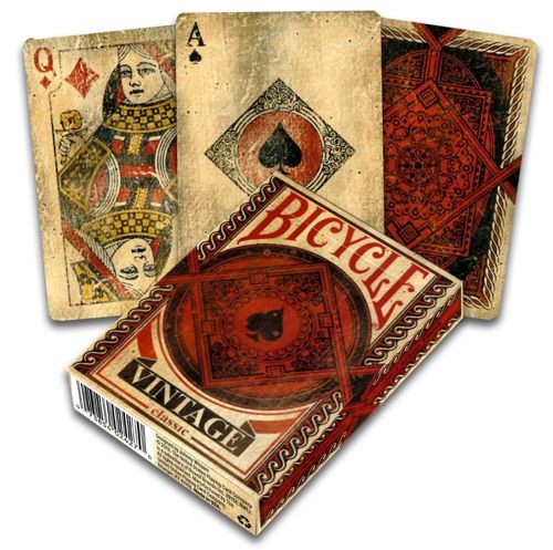 Vintage - Poker Speelkaarten