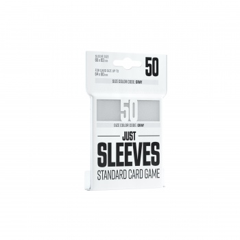 White Just Sleeves - Standard Size - 50 stuks
