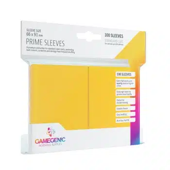 Yellow - Prime Sleeves - 100 stuks