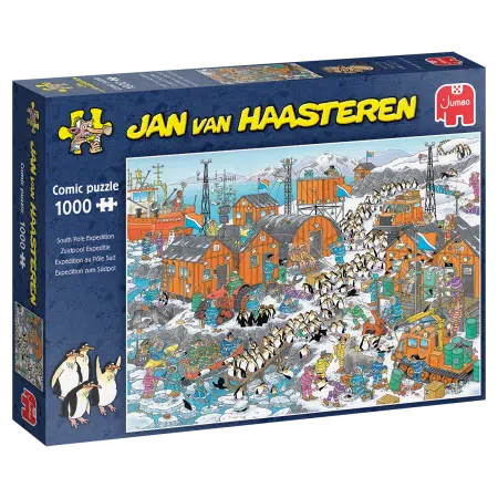 Zuidpool Expeditie - Jan van Haasteren - 1000 stukken puzzel