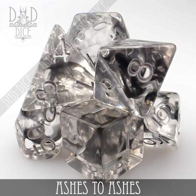 Ashes to Ashes - Dice set - 7 stuks