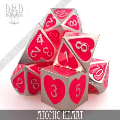 Atomic Heart - Metal Dice set - 7 stuks