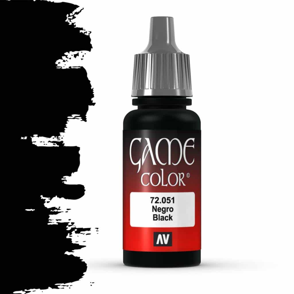 Black - 17 ML Game Color