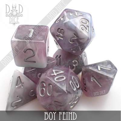 Boy Fiend - Dice set - 7 stuks