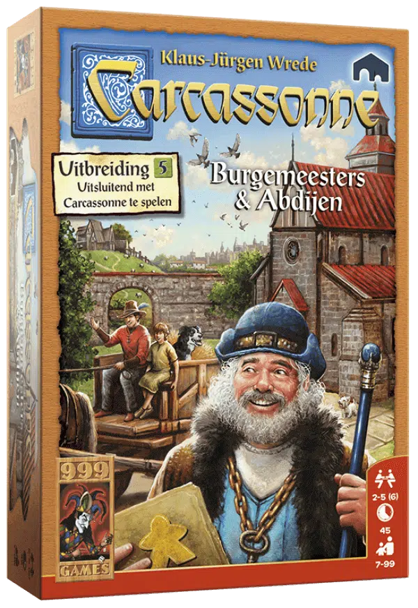 Carcassonne: Burgemeesters & Abdijen