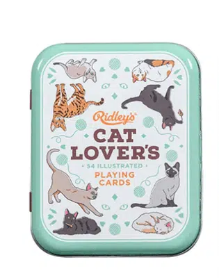 Cat Lover's Playing Cards